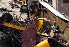 Nach Standseilbahn-Unfall in Lissabon - Armando Franca/AP/dpa