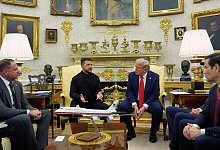 Ukraine-Treffen in Washington - Julia Demaree Nikhinson/AP/dpa