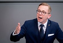 Amthor im Bundestag - Foto: Kay Nietfeld/dpa