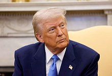 Frankreichs Präsident Macron in den USA - Ludovic Marin/AFP Pool via AP/dpa