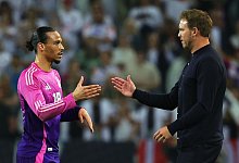 Leroy San&eacute; und Julian Nagelsmann - Christian Charisius/dpa