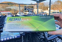 Aldi hat Samstagmorgen mit dem Verkauf von Corona-Selbsttests begonnen. - picture alliance