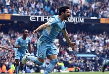 Schie&szlig;t Manchester City mit einem Doppelpack zum Titel: Ilkay G&uuml;ndogan. - Darren Staples/CSM via ZUMA Press Wire/dpa