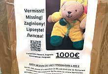 1000 Euro f&uuml;r gestohlenen Teddy ausgesetzt - Christof Bock/dpa-Zentralbild/dp