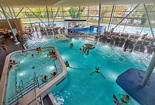 Energiekrise belastet Thermen - Thomas Frey/dpa