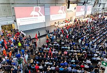 Volkswagen - Betriebsversammlung - Moritz Frankenberg/dpa Pool/dpa