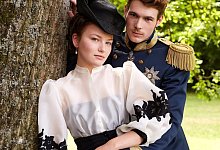 Devrim Lingnau als Kaiserin Elisabeth und Philip Froissant als Franz Joseph in der Serie &laquo;Die Kaiserin&raquo;. - ---/Netflix/dpa