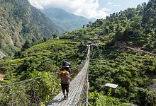 Trekking im Himalaya - Foto: Florian Sanktjohanser