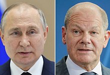 Putin angeblich offen für Gespräch mit Scholz - ---Kay Nietfeld/dpa/AP/sputnik/dpa