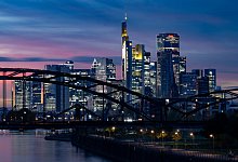 Skyline in Frankfurt - Boris Roessler/dpa