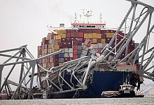 Br&uuml;ckeneinsturz in Baltimore - Steve Helber/AP/dpa