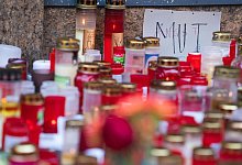 Nach Messerattacke in W&uuml;rzburg - Foto: Nicolas Armer/dpa