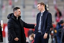 Alexander Straus (l) und Tommy Stroot - Matthias Balk/dpa