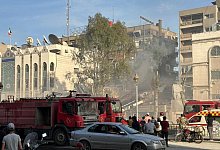 Explosion in Damaskus - Hummam Sheikh Ali/XinHua/dpa