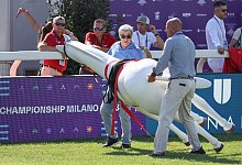 Hindernis - Friso Gentsch/dpa