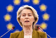 EU-Kommissionspr&auml;sidentin Ursula von der Leyen - Philipp von Ditfurth/dpa