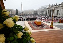 Emeritierter Papst Benedikt XVI. gestorben - Trauermesse - Vatican Media/Vatican Media/AP/dpa