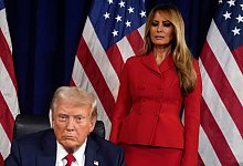 Donald und Melania Trump - Evan Vucci/AP/dpa