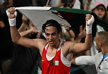 Imane Khelif - Mauro Pimentel/AFP/dpa