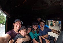 Eltern zeigen erblindenden Kindern die Welt - Edith Lemay/privat/dpa