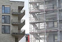 Baustelle Wohnungsbau - Bernd Weißbrod/dpa