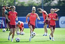 Frauenfußball EM - Training Deutschland - Sebastian Christoph Gollnow/dpa