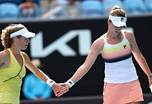 Siegemund und Krejcikova - Frank Molter/dpa