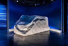 Mercedes-Benz Vans Skulptur The Boulder - Mercedes-Benz AG/dpa-tmn