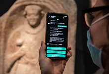 Interaktive Museums-App - Foto: Uli Deck/dpa