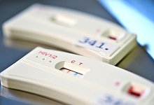 HIV-Schnelltest - Britta Pedersen/dpa-Zentralbild/dpa