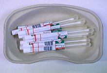 Corona-Abstrich - Foto: Robert Michael/dpa-Zentralbild/dpa