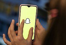 Hohe Inflation und schwache Konjuntkur bremsen das Werbegeschäft von Snapchat aus. - Jens Kalaene/dpa-Zentralbild/dpa-tmn