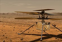 Mars-Rover macht Selfie mit Hubschrauber &laquo;Ingenuity&raquo; - Foto: Jpl-Caltech/NASA/ZUMA Wire/dpa