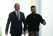 Ukrainischer Pr&auml;sident Selenskyj in Deutschland - Kay Nietfeld/dpa