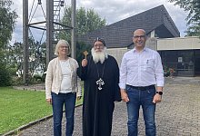 Kopten vor Holzhauser Kirche - Cordula Gröne