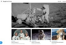 Aufnahmen von der Mondlandung - Foto: artsandculture.google.com/dpa-tmn