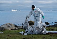 Ostsee-Fähre vor der südschwedischen Küste - Ola Torkelsson/TT News Agency/AP/dpa