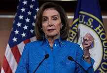 Nanci Pelosi ist mit dem Coronavirus infiziert. - Lenin Nolly/ZUMA Press Wire/dpa