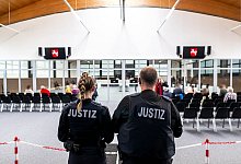 Fortsetzung Prozess gegen ehemalige RAF-Terroristin Klette - Sina Schuldt/dpa POOL/dpa