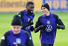 Fu&szlig;ball-Nationalmannschaft - Training - Uwe Anspach/dpa