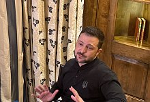 M&uuml;nchner Sicherheitskonferenz - Pressekonferenz Selenskyj - Michael Fischer/dpa