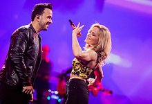 Helene Fischer und Luis Fonsi - Foto: Rolf Vennenbernd/dpa