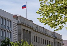 Die russische Botschaft in Berlin - Soeren Stache/dpa