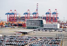 Zollstreit - Hauke-Christian Dittrich/dpa