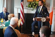 Irlands Taoiseach Martin in USA - Niall Carson/PA Wire/dpa