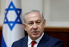 Benjamin Netanjahu - Menahem Kahana/AFP POOL/AP/dpa