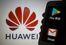 Huawei und Google - Foto: Andre M. Chang/ZUMA Wire