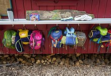 Waldkindergarten - Frank Rumpenhorst/dpa