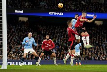Manchester City - Manchester United - Martin Rickett/PA Wire/dpa