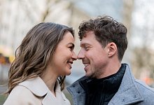 "Let\'s Dance"-T&auml;nzer Renata und Valentin Lusin - Rolf Vennenbernd/dpa